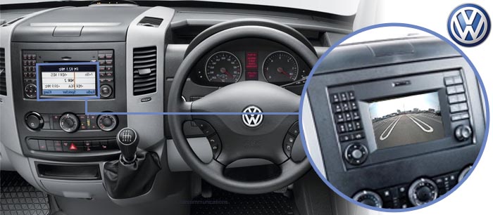 crafter reversing camera screen